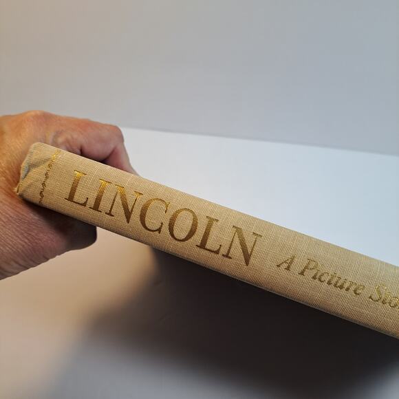 Lincoln A Picture Story of His Life by Stefan Lorant Vintage Hardcover Book 1979